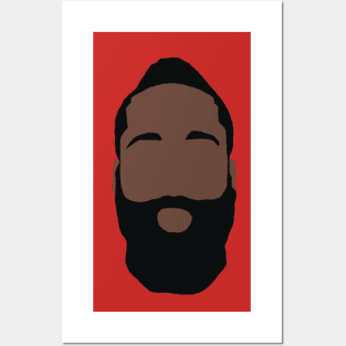 James Harden Face Art Posters and Art